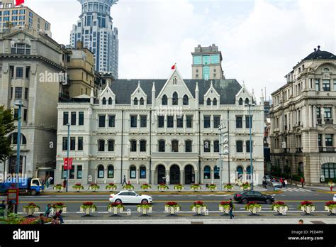 Hong Kong And Shanghai Bank Building And The Shanghai Custom House
