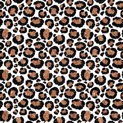 Leopard Skin Printed Vinyl White Large Spots Moxie Vinyls