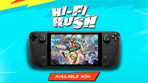 Hi Fi Rush Goes Portable Now Available On Steam Deck