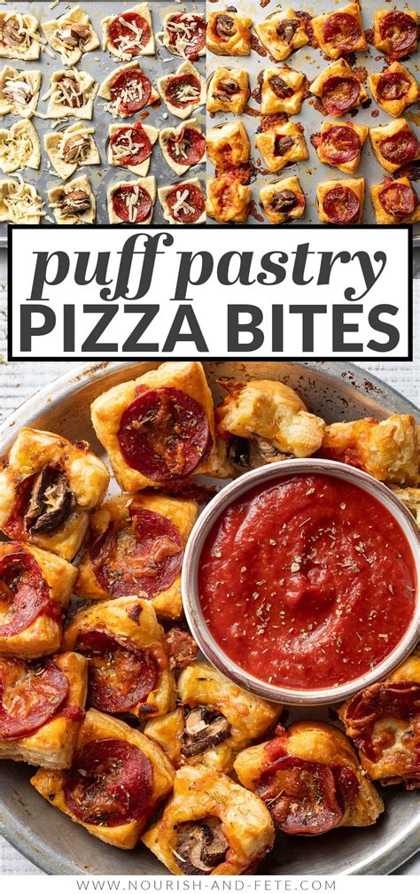 Puff Pastry Pizza Bites Recipe Pizza Bites Puff Pastry Pizza Puff Pastry