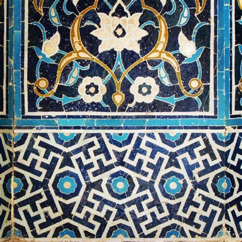 Islamic Art Gallery On Instagram Persian Geometric Patterns Jameh Mosque Of Yazd
