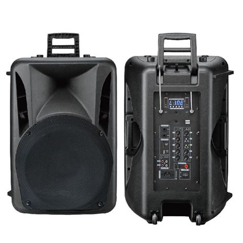 Portable speaker with mic (all 10 results). Rechargeable Portable Bluetooth Trolley Audio Box Speaker ...