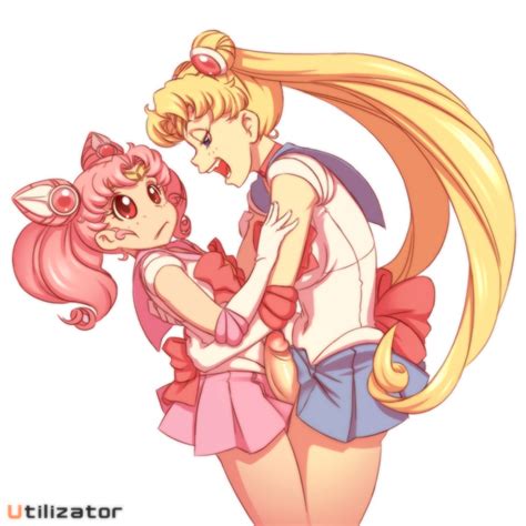 Chibi Usa Sailor Chibi Moon Sailor Moon And Tsukino Usagi Bishoujo