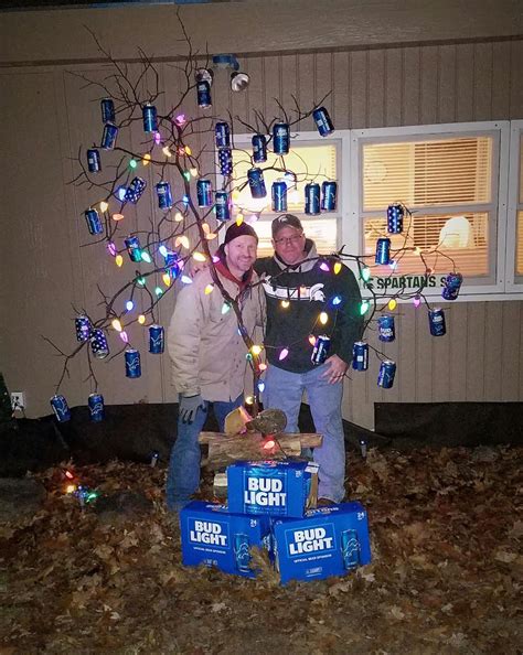 Bud Light Christmas Tree Christmas Lights Ideas