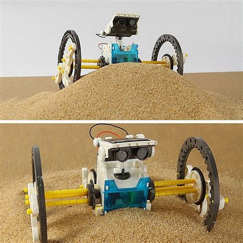 Build Your Very Own Solar Powered Robot With 14 In 1 Solar Robot Kit
