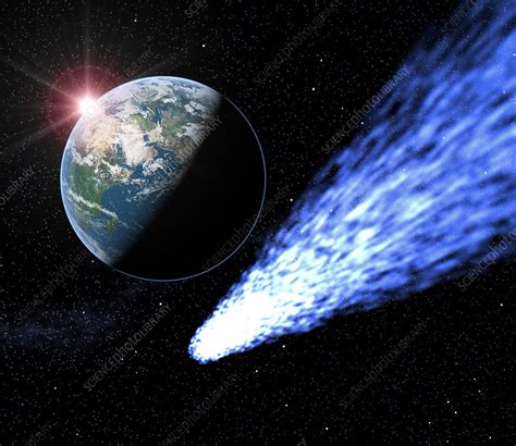 Comet Passing Near Earth Stock Image R4500296 Science Photo Library