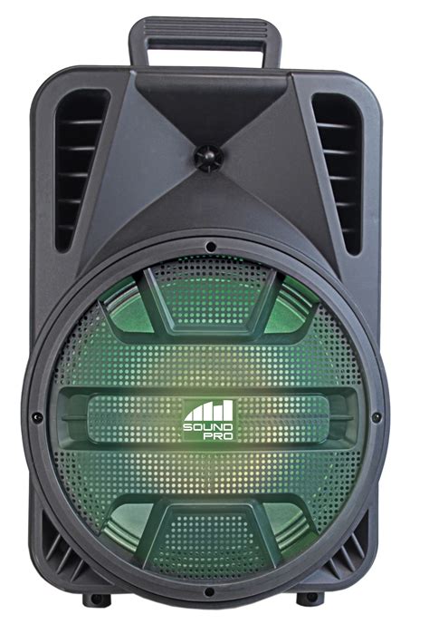 Portable 12″ Bluetooth Party Speaker With Disco Light Naxa Electronics