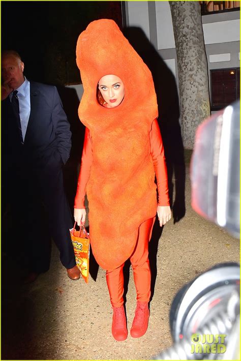 Katy Perry Turns Into A Flaming Hot Cheeto For Halloween Photo Katy Perry Photos