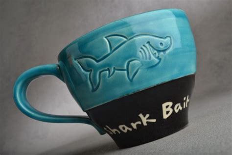 Shark Bait Mug Made To Order Shark Bait Soup Cocoa Coffee Mug Etsy
