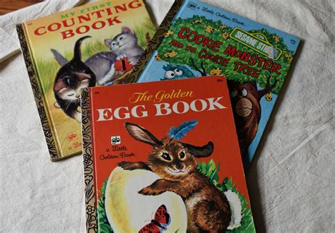 Vintage 1970s Set Of 3 Little Golden Books Childrens Etsy