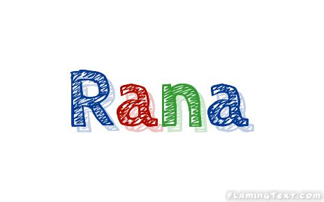 You can add your names between them and you name look so cool and attractive and we are working to add more characters like it so stay with us and we have added more characters like this. Rana Logo | Free Name Design Tool from Flaming Text