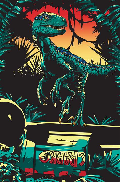 Jurassic World Poster Jurassic World Wallpaper Blue Jurassic World Jurrassic Park Park Art