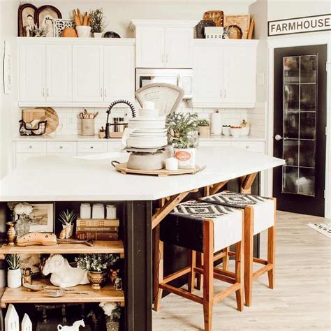11 Ways To Style Farmhouse Decor Above Kitchen Cabinets