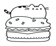 If you want to fill colors in pusheen hamburger food pictures & you can make it more beautiful by filling your imaginative colors. PUSHEEN Coloring Pages Color Online Free Printable