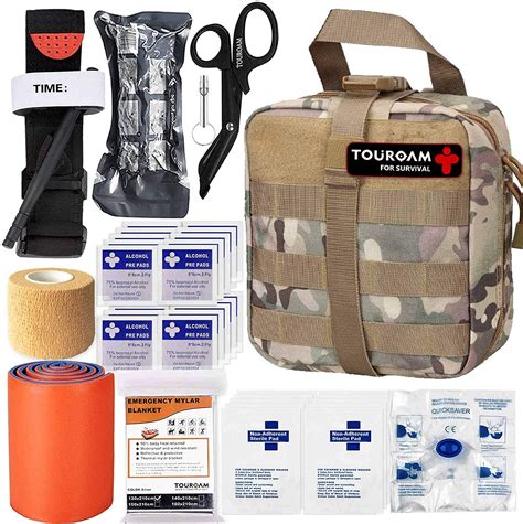 Touroam Ifak Molle Trauma Kit Emergency Survival First Aid Kit The