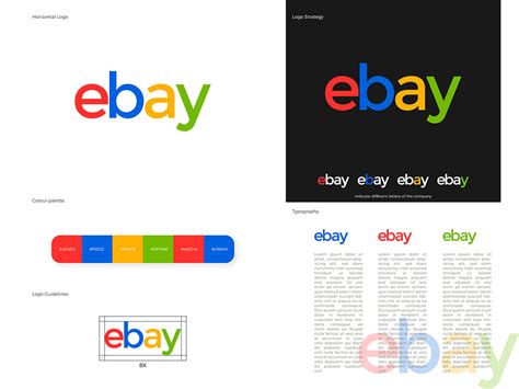 Ebay Logo Redesign By Ganith Sanchitha On Dribbble