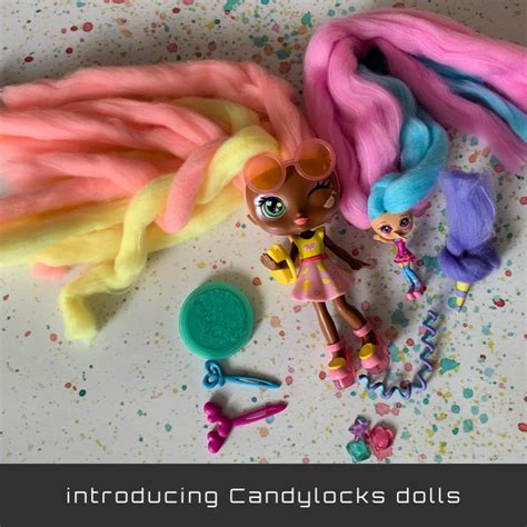 Introducing New Candylock Dolls Doll With Hair Cotton Candy Hair Just