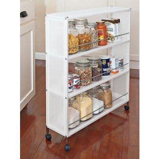The kitchen cabinets which have practical pullouts can be ergonomically operated. Narrow cabinet for kitchen | Interior design kitchen small ...