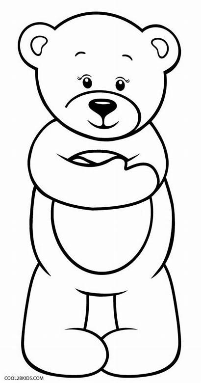 Teddy Bear Coloring Pages Printable Sheet Cool2bkids