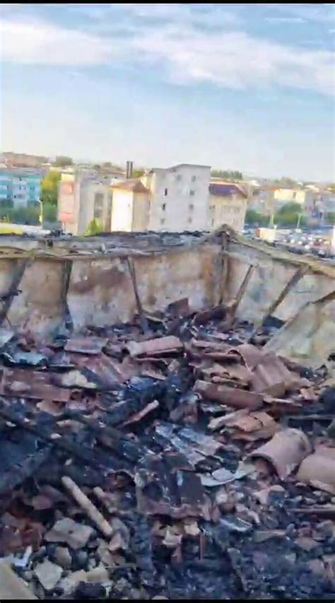 Cum arată interiorul unui bloc din Craiova, în urma unui incendiu