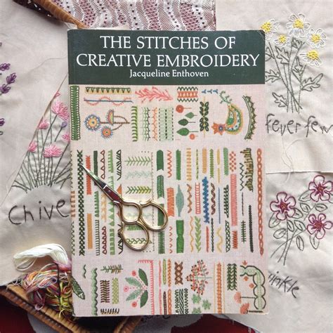 Creative Embroidery Stitches Book Needlecraft Instructions