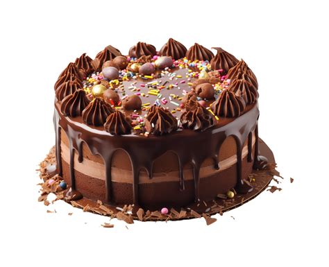 Chocolate Cake Png Happy Birthday Chocolate Cake Ai Generative