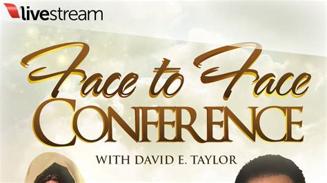 Face To Face Conference 2016 On Livestream