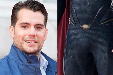 bulge of steel henry cavill gets over excited over spectacular breasts daily star