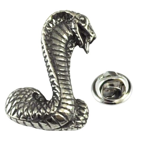 Snake Pewter Lapel Pin Badge From Ties Planet Uk