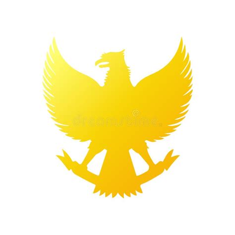 `garuda Pancasila` Symbol Of Indonesia Country Indonesia Mascot Vector
