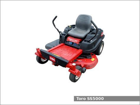 Toro Ss5000 74631 Zero Turn Mower Review And Specs Tractor Specs