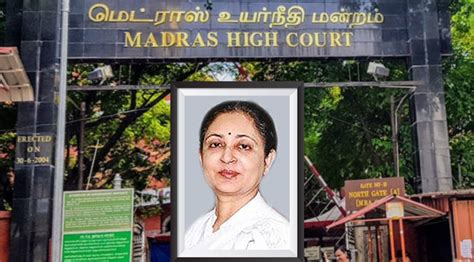 Madras Hc Junks Pil Challenging Transfer Of Chief Justice Vk Tahilramani