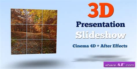 3d presentation slideshow after effects project videohive free after effects templates