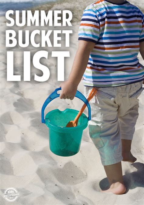 Create Your Summer Time Bucket List Kids Activities Blog