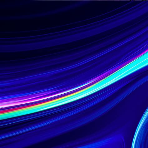 Abstract Blue Led 4k Ipad Air Wallpapers Free Download