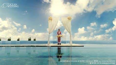 Ocean Bali Sky Water Wedding — Bali For Two Wedding Planner