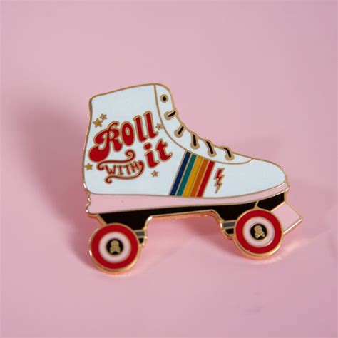 pin by eyeworms on oc ⤖ l voss enamel pins roller skates vintage roller skating outfits