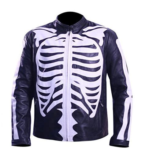 Halloween Skeleton Jacket Authentic Leather Jackets And Accessories