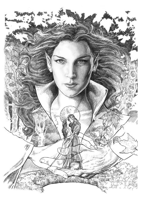 Arwen By Nachocastro On Deviantart Tolkien Art Character Sketches