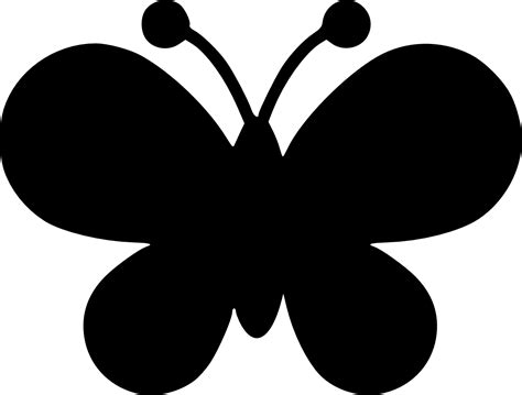 Shape Silhouette Butterfly Clip Art Shape Clipart Png Download 1328