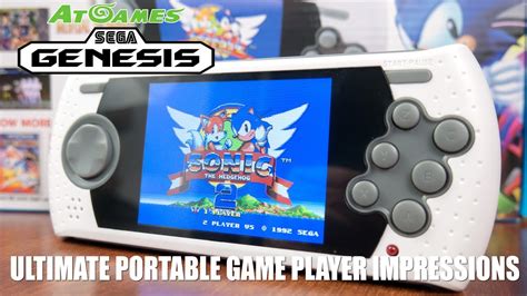 Atgames Sega Genesis Ultimate Portable Game Player Impressions Youtube