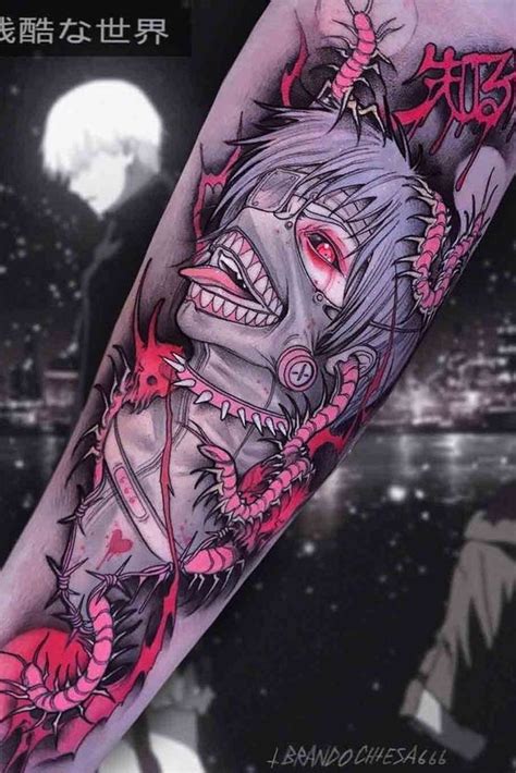Top More Than 56 Tokyo Ghoul Stitches Tattoo Esthdonghoadian
