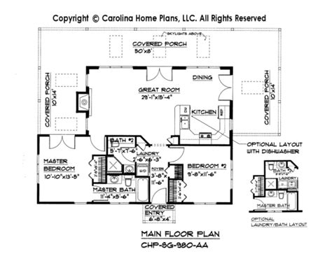Small Contemporary Cottage House Plan Sg 980 Sq Ft Affordable Small