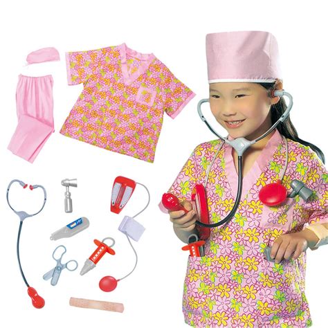 Buy Child Role Play Costumes Set Kids Doctor Costume Halloween Role