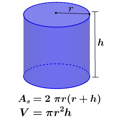 Formula Para Calculo De Volumen De Un Cilindro Horizontal Printable