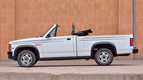 Peak Rad Cruiser This 1990 Dodge Dakota Convertible Pickup Is Headed