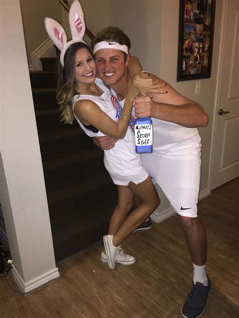 bugs and lola bunny costume diy funny couple halloween costumes couples costumes cute