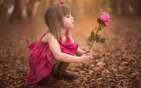 1920x1080px Free Download Hd Wallpaper Cute Little Girl Holding