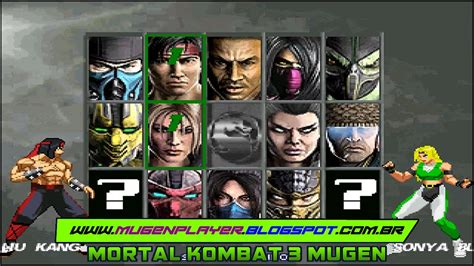 Mortal Kombat 3 Cartoon Mugen 2021 Youtube
