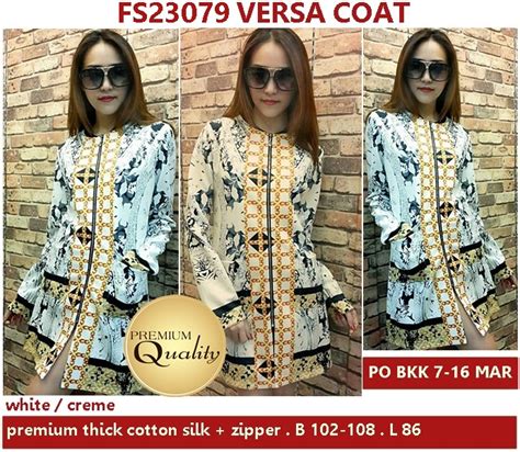 Versa Coat Supplier Baju Bangkok Korea Dan Hongkong Premium Quality